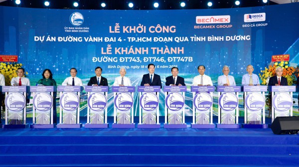 Phó thủ tướng Mai Văn Chính phát lệnh khởi công đường Vành đai 4 TP.HCM Phó thủ tướng Mai Văn Chính phát lệnh khởi công đường Vành đai 4 TP.HCM