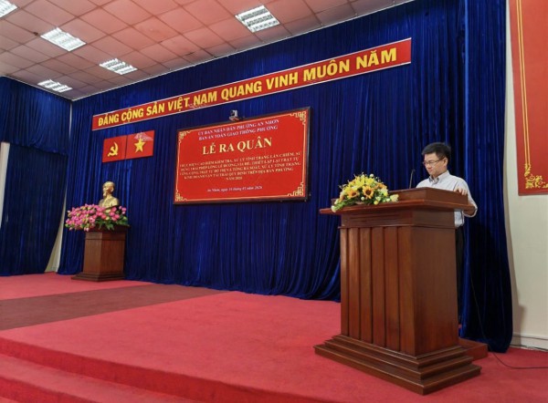 Phường An Nhơn: Ra quân lập lại trật tự công cộng, trật tự đô thị, bảo đảm ANTT dịp Tết