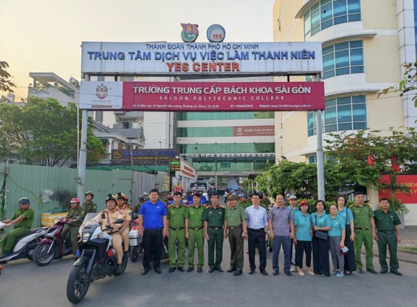 Phường An Nhơn: Ra quân lập lại trật tự công cộng, trật tự đô thị, bảo đảm ANTT dịp Tết