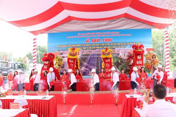 TPHCM: Khởi công hai dự án giao thông phía Tây Bắc Thành phố