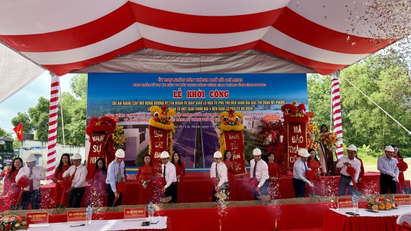 TP.HCM: Khởi công nâng cấp mở rộng đường ĐT.748 và xây dựng hầm chui quốc lộ 13 TP.HCM: Khởi công nâng cấp mở rộng đường ĐT.748 và xây dựng hầm chui quốc lộ 13