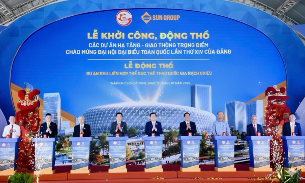 TPHCM: Đồng loạt khởi công, động thổ 4 dự án hạ tầng trọng điểm trị giá gần 240.000 tỷ đồng