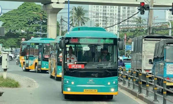 TPHCM sắp khai thác 37 tuyến xe buýt mới, sử dụng năng lượng xanh