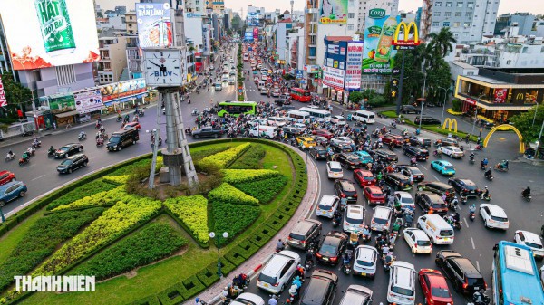 TP.HCM thí điểm bỏ chạy vòng xuyến ở vòng xoay Nguyễn Bỉnh Khiêm từ 23.5