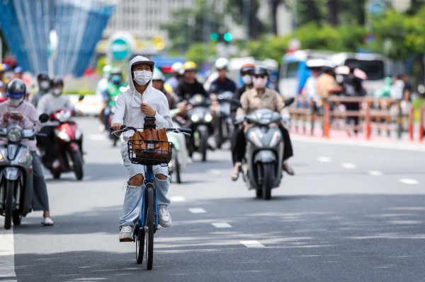 TP.HCM thí điểm làn đường riêng cho xe đạp TP.HCM thí điểm làn đường riêng cho xe đạp