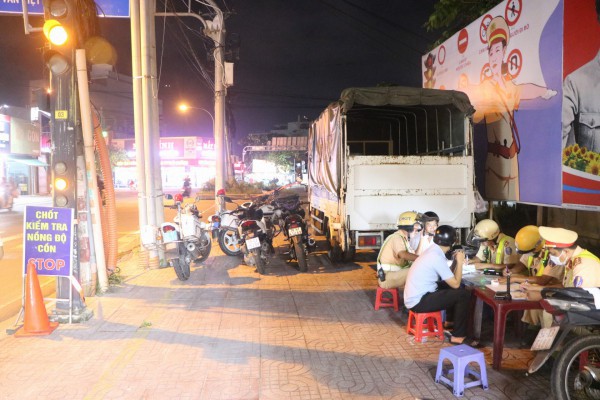 TP.Thủ Đức: Nhiều “ma men” bị CSGT xử lý nghiêm