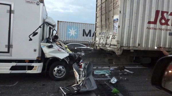 Tai nạn liên hoàn cao tốc TP.HCM - Long Thành - Dầu Giây, 1 người tử vong