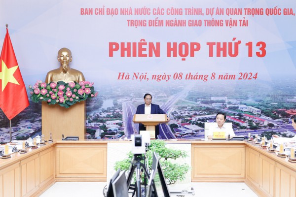 Thủ tướng chủ trì họp Ban Chỉ đạo các công trình, dự án quan trọng quốc gia ngành GTVT