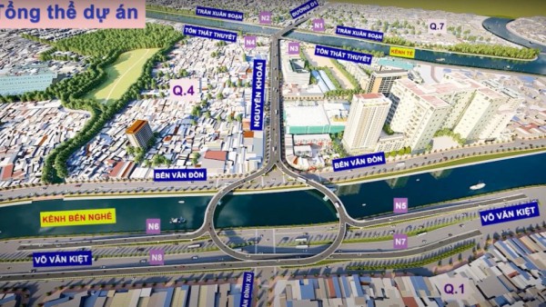 Tiến độ bồi thường, giải phóng mặt bằng cầu đường Nguyễn Khoái ở TP.HCM Tiến độ bồi thường, giải phóng mặt bằng cầu đường Nguyễn Khoái ở TP.HCM