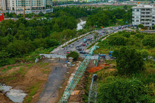 Toàn cảnh 4 tuyến đường huyết mạch 8.256 tỉ đồng ở Thủ Thiêm trước ngày về đích