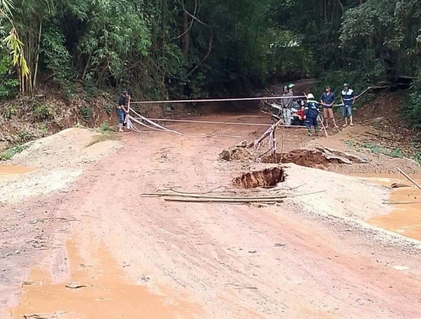 Đồng Nai: Cầu tạm Mã Đà đã thông xe