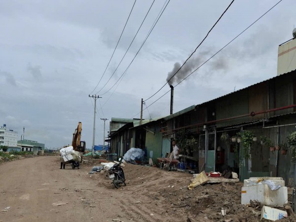 Cơ sở dệt nhuộm gây ô nhiễm Cơ sở dệt nhuộm gây ô nhiễm