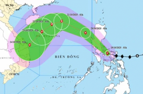 Hôm nay bão Fengshen vào Biển Đông, không khí lạnh tràn xuống miền Bắc Hôm nay bão Fengshen vào Biển Đông, không khí lạnh tràn xuống miền Bắc