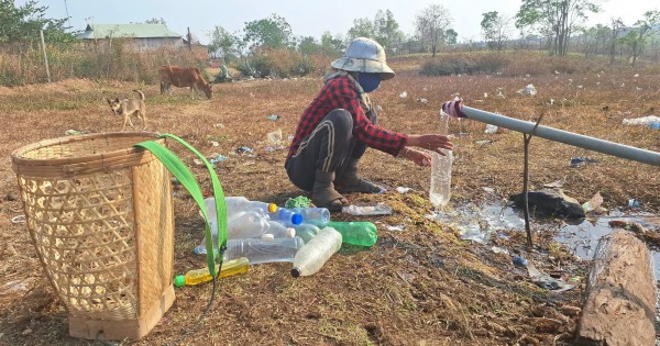 Làng Klăh mong nước sạch Làng Klăh mong nước sạch