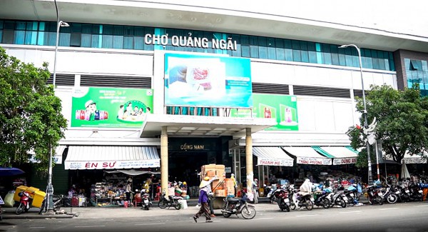 Nước thải ở chợ Quảng Ngãi gây ô nhiễm, vượt 6.600 lần quy chuẩn