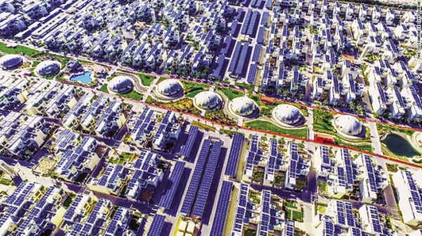 Thành phố bền vững giữa sa mạc ở Dubai Thành phố bền vững giữa sa mạc ở Dubai