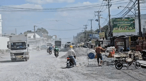 Thi công đường Lò Lu bụi mù mịt: Đề xuất thay nhà thầu nếu thiếu năng lực