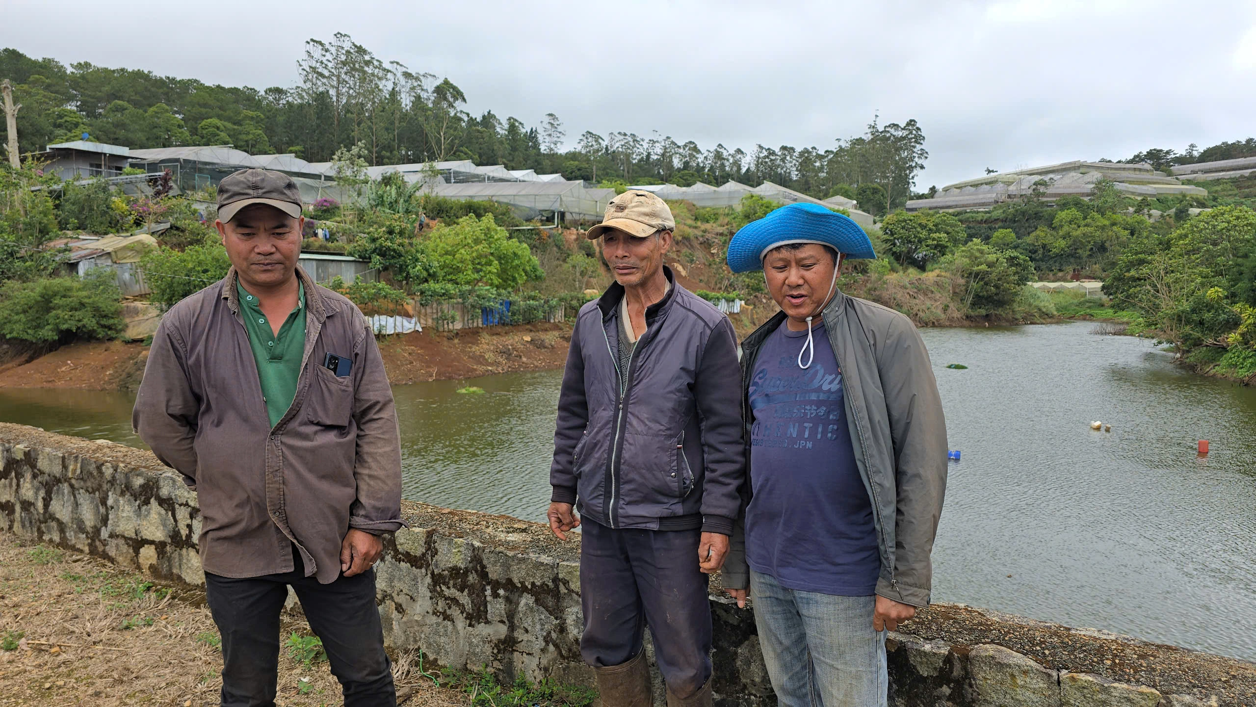 Đà Lạt: Nông dân làng hoa kêu cứu vì hồ Vạn Thành 2 ô nhiễm Đà Lạt: Nông dân làng hoa kêu cứu vì hồ Vạn Thành 2 ô nhiễm