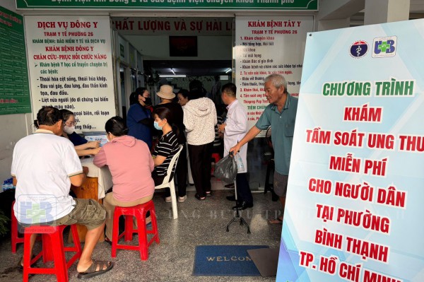 Người dân TP.HCM sẽ được sàng lọc ung thư miễn phí ra sao?