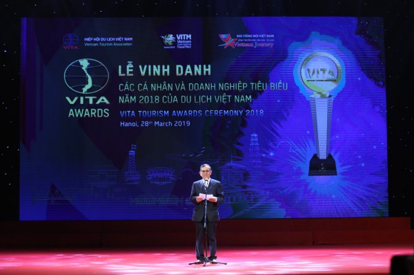 Lễ vinh danh các cá nhân và doanh nghiệp tiêu biểu năm 2018 của du lịch Việt Nam