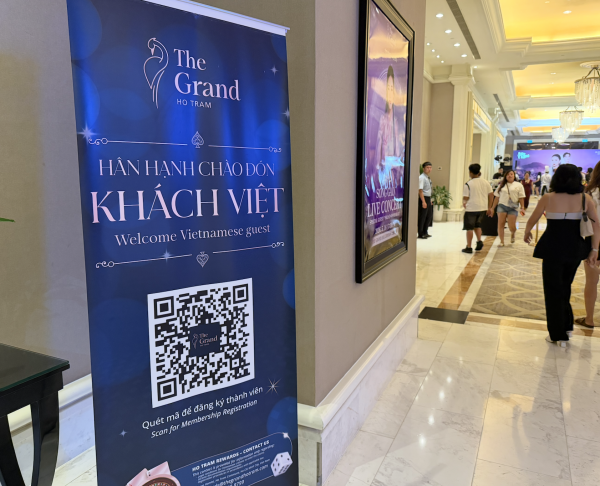 Bên trong casino thí điểm cho người Việt ở Hồ Tràm