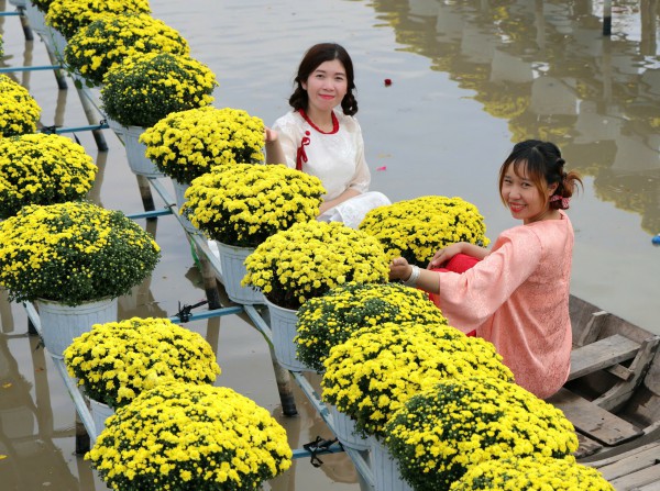 Biến vườn hoa kiểng thành điểm check-in, nông dân Sa Đéc thu tiền triệu mỗi ngày