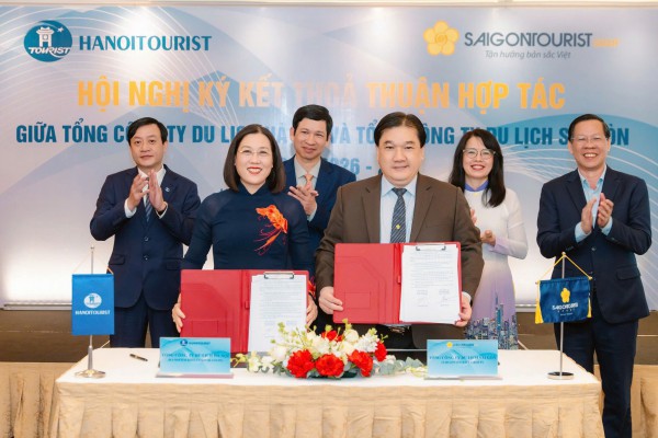 Hai tổng công ty du lịch hàng đầu ký biên bản ghi nhớ hợp tác