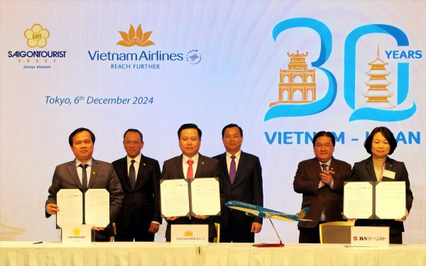 Saigontourist Group, Vietnam Airlines đẩy mạnh xúc tiến du lịch tại Nhật Bản