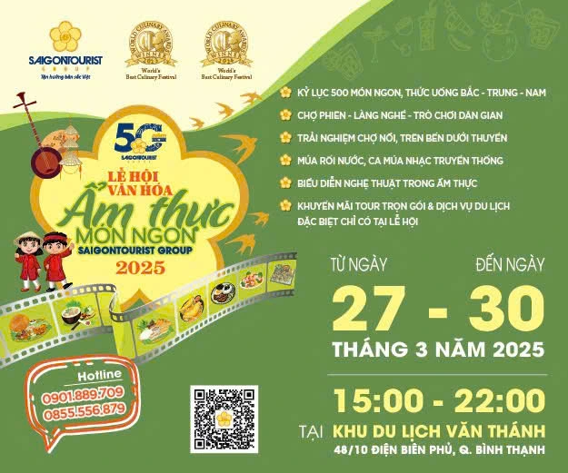 Saigontourist Group khởi động Lễ hội Ẩm thực đặc sắc hàng đầu thế giới Saigontourist Group khởi động Lễ hội Ẩm thực đặc sắc hàng đầu thế giới