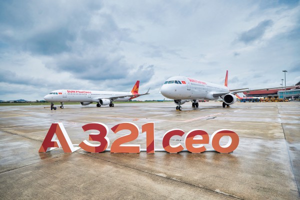 Sun PhuQuoc Airways đón cùng lúc 2 tàu Airbus A321CEO, 