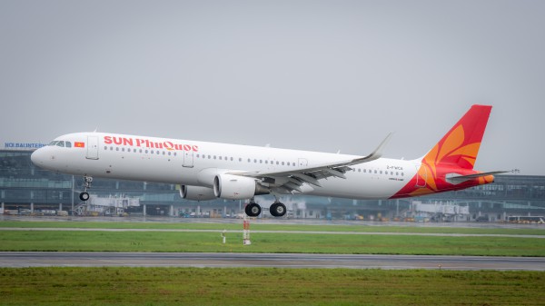 Sun PhuQuoc Airways đón cùng lúc 2 tàu Airbus A321CEO, 