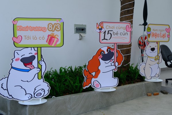 TP.HCM có quán kem độc nhất vô nhị, thiên đường cho người mê cún cưng