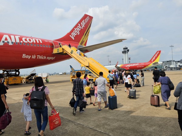 Vietjet mở rộng thêm quầy check-in tại Tân Sơn Nhất từ ngày mai, khách bay chú ý