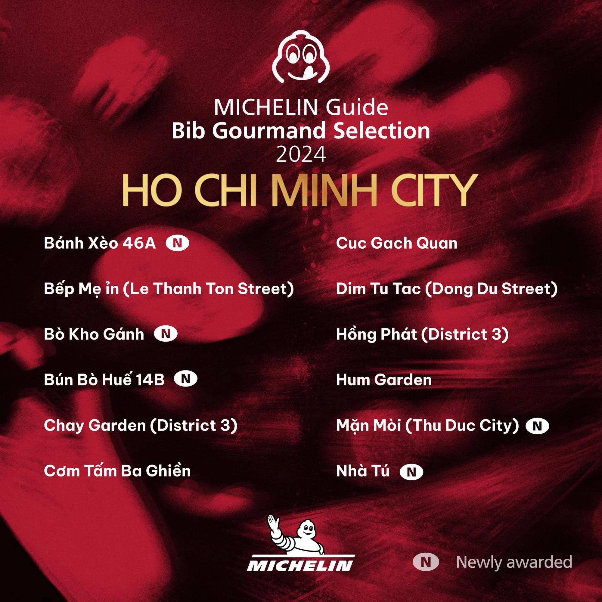 2 năm liền được Michelin vinh danh: Chủ quán cơm tấm, phở, miến gà... ở TP.HCM ăn mừng 2 năm liền được Michelin vinh danh: Chủ quán cơm tấm, phở, miến gà... ở TP.HCM ăn mừng