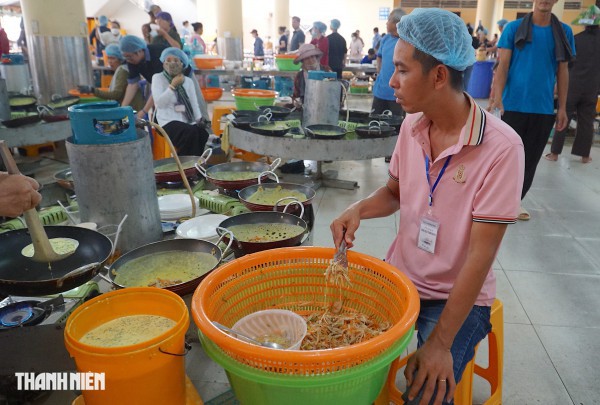 20.000 chiếc bánh xèo chay miễn phí 