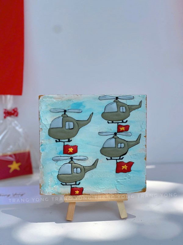 Bộ sưu tập bánh quy độc đáo dịp lễ 30.4: Cô gái kể chuyện bằng đường và bột Bộ sưu tập bánh quy độc đáo dịp lễ 30.4: Cô gái kể chuyện bằng đường và bột