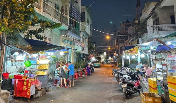Hẻm bán món chay Hẻm bán món chay