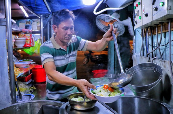 Hẻm bán món chay Hẻm bán món chay