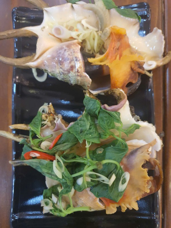 Hương vị quê hương: Ốc bàn tay