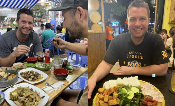 Khách Tây quảng bá ẩm thực TP.HCM: Mê phở, bánh mì đến… hột vịt lộn, bún mắm