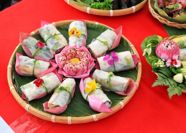 Kỷ lục Việt Nam: 200 món chay từ sen tại lễ hội ẩm thực chay ở TP.HCM