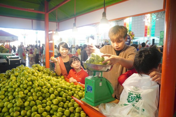 Lễ hội trái cây Nam bộ 2026 khai mạc: Suối Tiên nườm nượp khách; sầu riêng lên ngôi