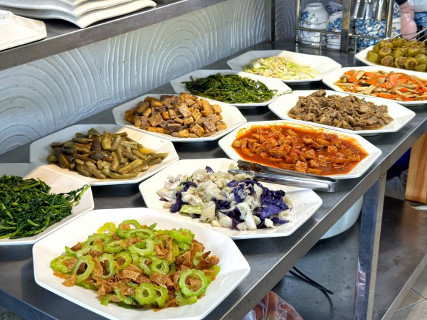 Những quán buffet chay 0 đồng bình dân từng Những quán buffet chay 0 đồng bình dân từng