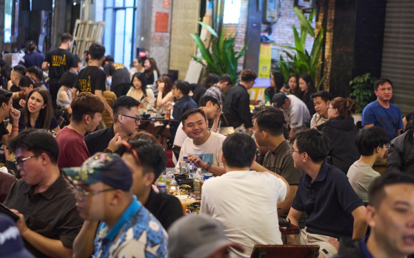 Quán ăn ở trung tâm TP.HCM mở từ chiều đến sáng, 