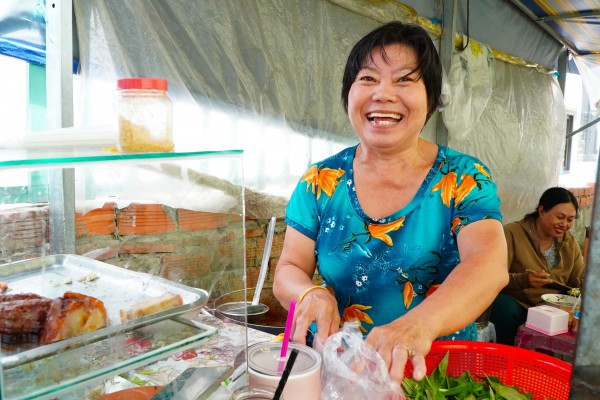 Quán bún mắm trong chợ Quán bún mắm trong chợ