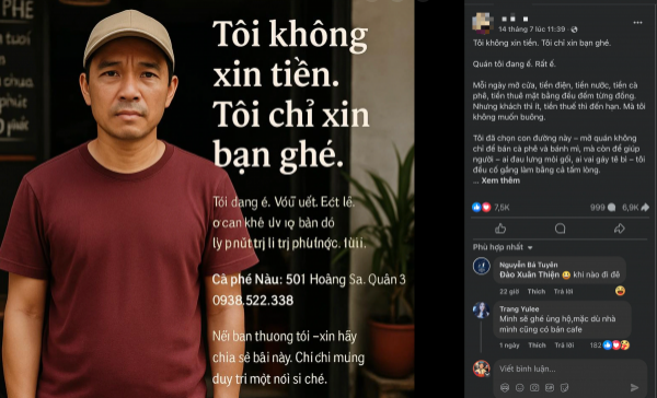 Tính đóng cửa vì ế, chủ quán cà phê TP.HCM cầu cứu: Tính đóng cửa vì ế, chủ quán cà phê TP.HCM cầu cứu: