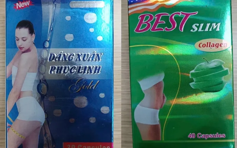 Phát hiện chất cấm Sibutramine trong hai sản phẩm thực phẩm bảo vệ sức khỏe