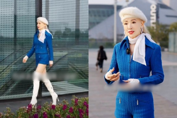 Cụ bà 74 tuổi vẫn đi giày cao gót, diện đồ như thiếu nữ gây sốt mạng xã hội