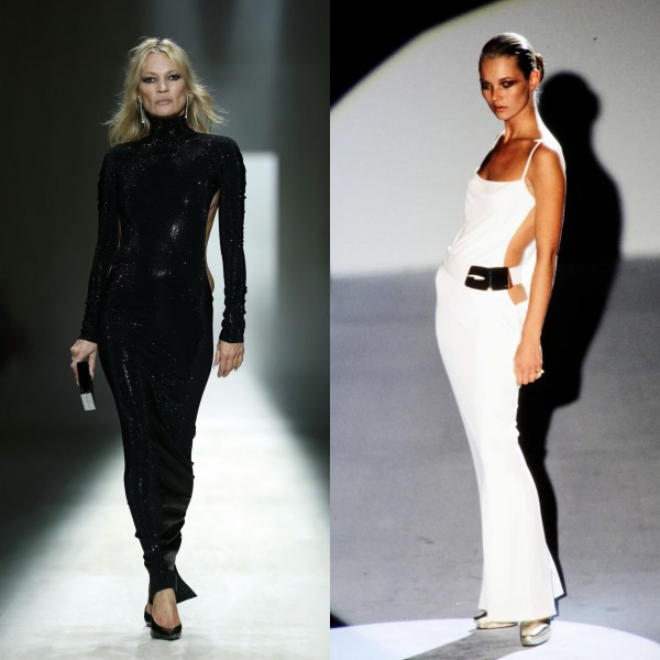 Kate Moss tái xuất sàn diễn Gucci sau gần 30 năm