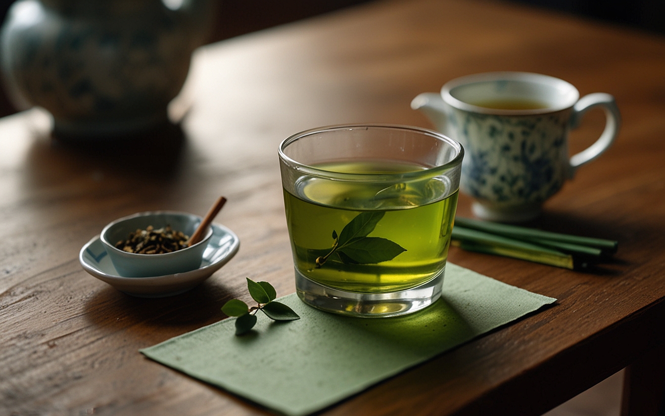 Làm đẹp từ gian bếp: Giảm mụn, dịu da nhờ trà xanh